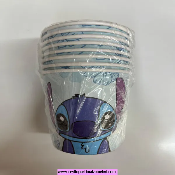 Stıtch Temalı Karton Bardak